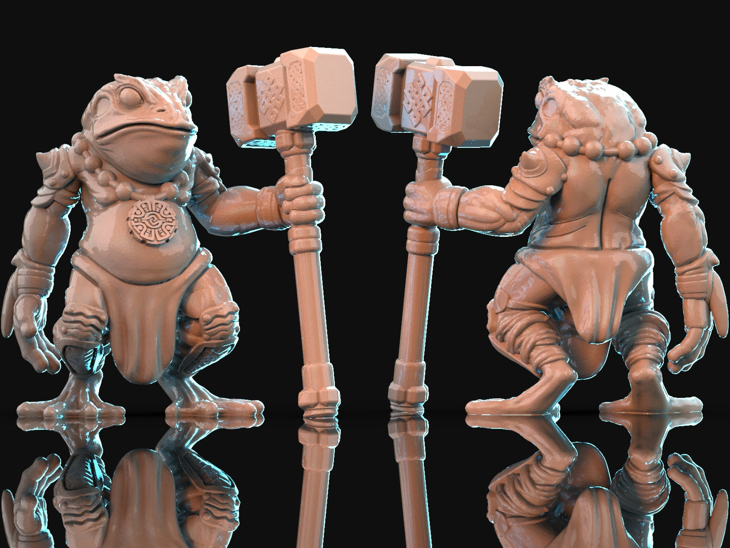 Brayan Nafarrate - Bestiary - Tortle #1 - DnD/TTRPG Figure/Miniature