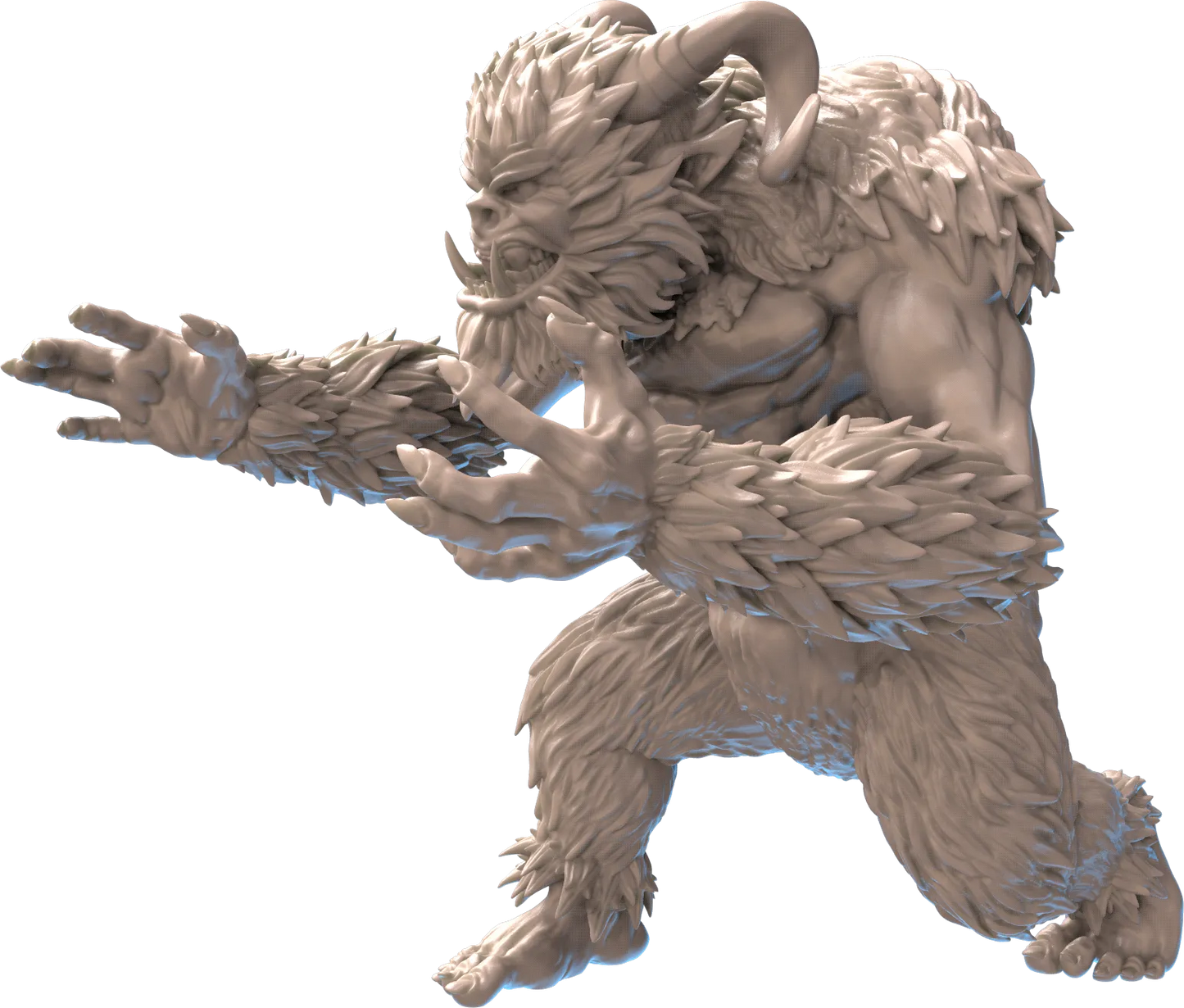 Sync Ratio - Shiverclaws - Yeti #1 - DnD/TTRPG Figure/Miniature