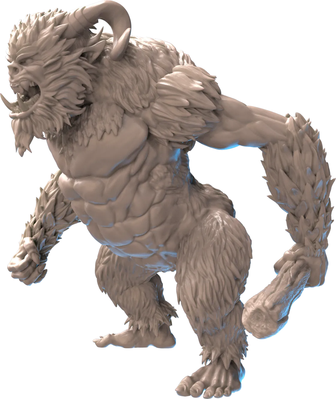 Sync Ratio - Shiverclaws - Yeti #2 - DnD/TTRPG Figure/Miniature