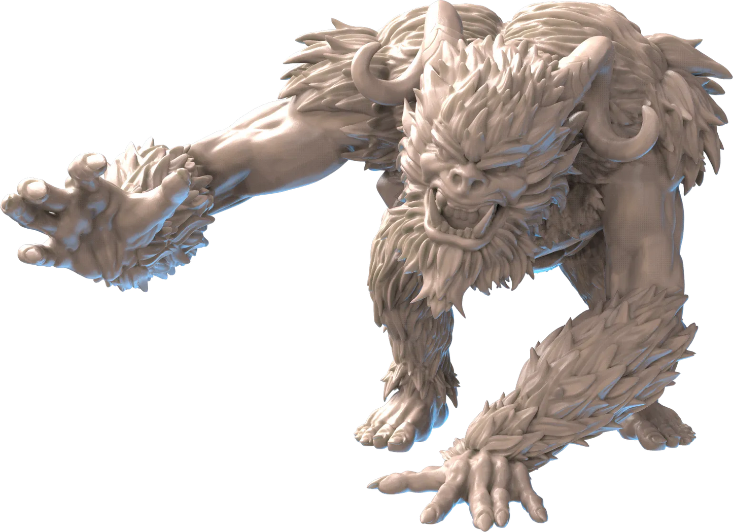 Sync Ratio - Shiverclaws - Yeti #2 - DnD/TTRPG Figure/Miniature