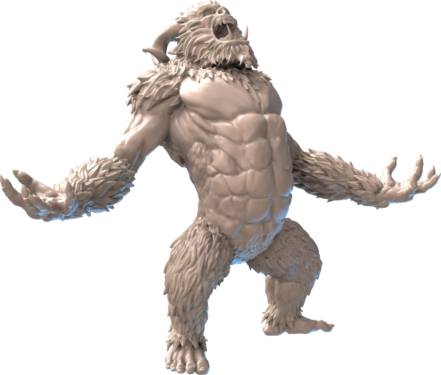 Sync Ratio - Shiverclaws - Yeti #3 - DnD/TTRPG Figure/Miniature