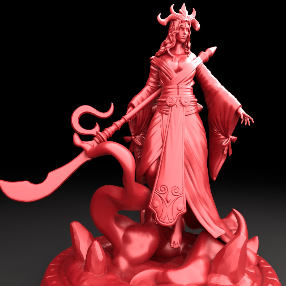 Brayan Nafarrate - Bestiary #5 - Yuki Onna #1 - DnD/TTRPG Figure/Miniature