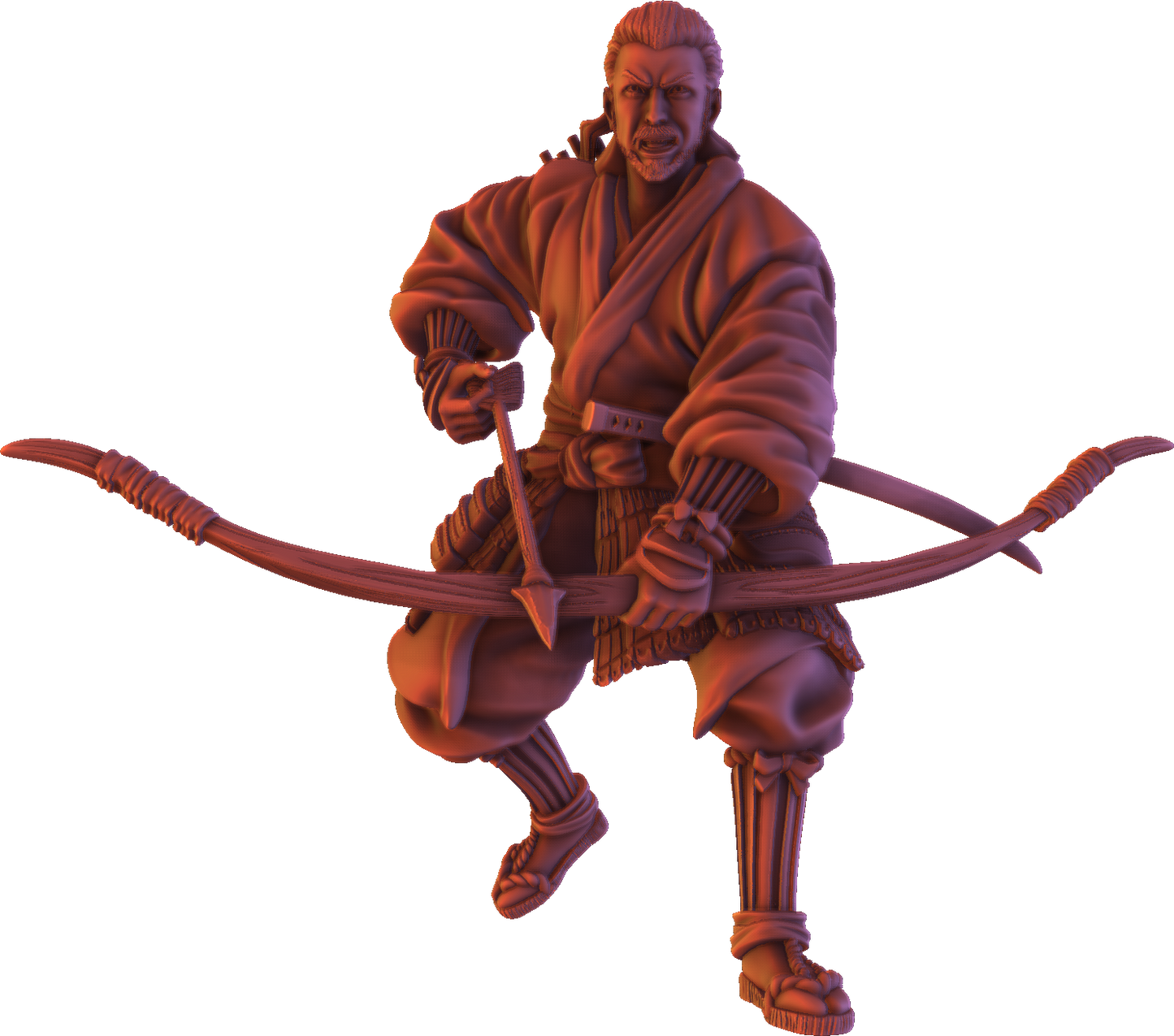 Forged Path - Tokugawa Bushido - Yumi - DnD/Pathfinder/TTRPG Figure