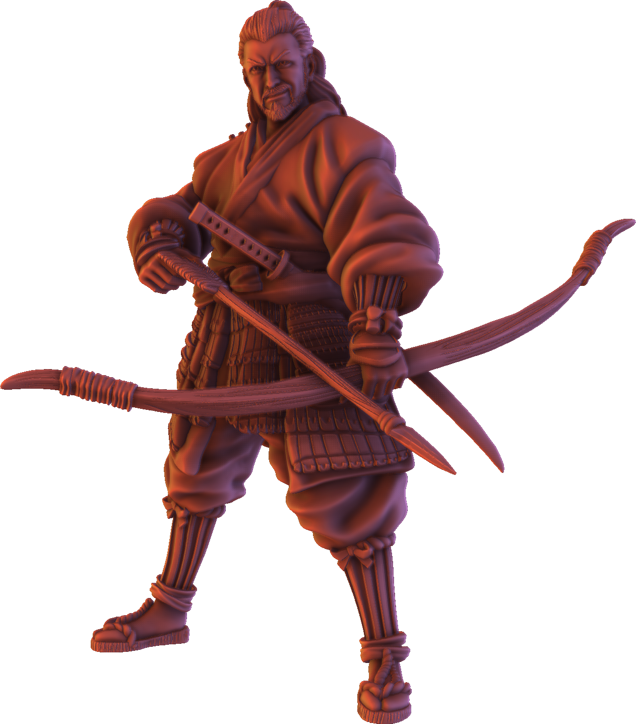 Forged Path - Tokugawa Bushido - Yumi - DnD/Pathfinder/TTRPG Figure