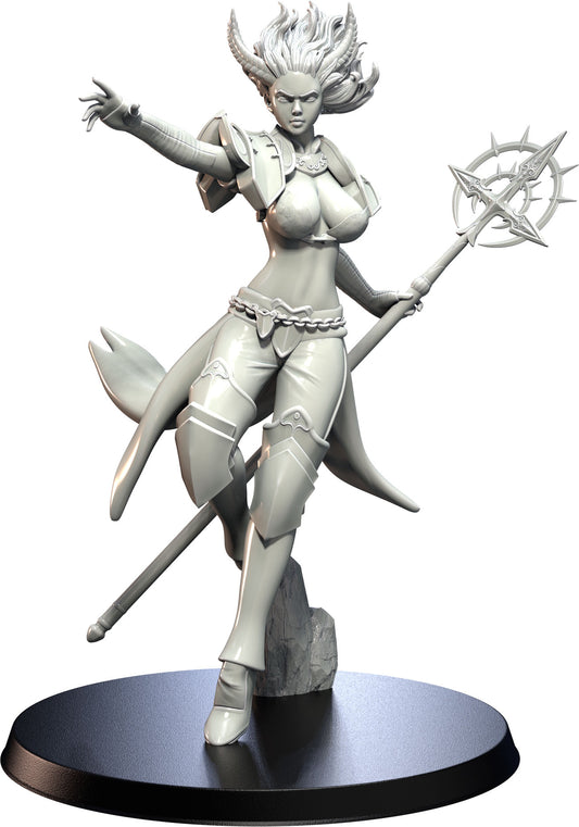 3D IPStudios - Female Warriors #1 - Zarathia - Pin Up/Figure/Model/Diorama - Helios3DPrinting