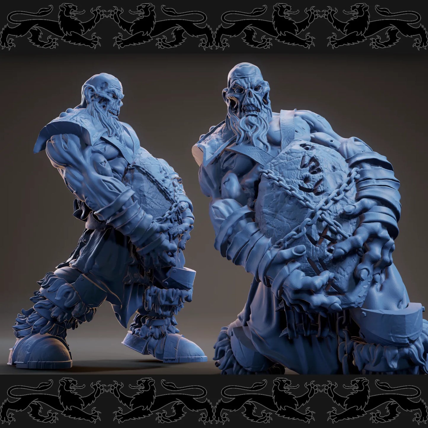 Brayan Nafarrate - Bestiary #3 - Giant Zombie #1 - DnD/TTRPG Figure/Miniature