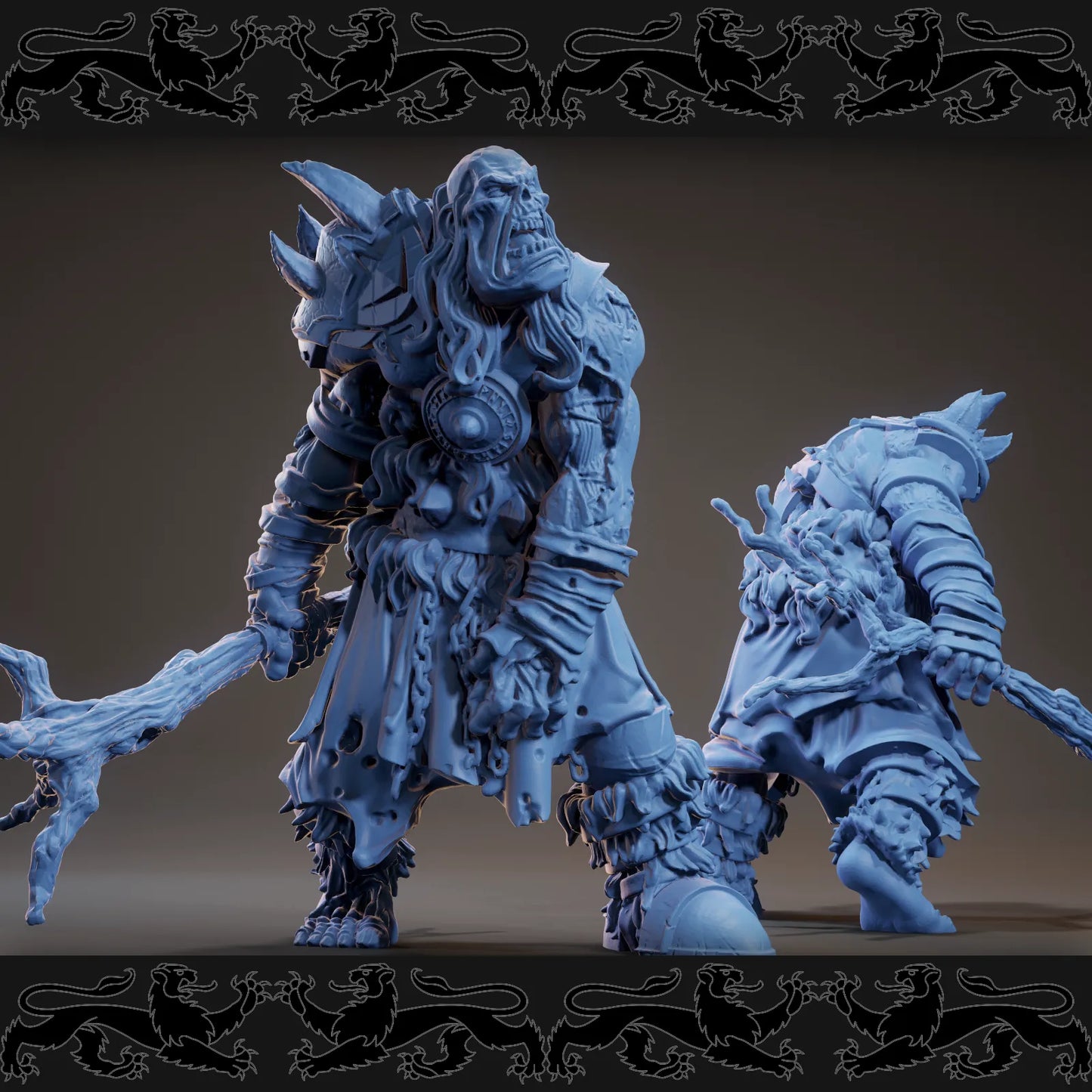 Brayan Nafarrate - Bestiary #3 - Giant Zombie #2 - DnD/TTRPG Figure/Miniature