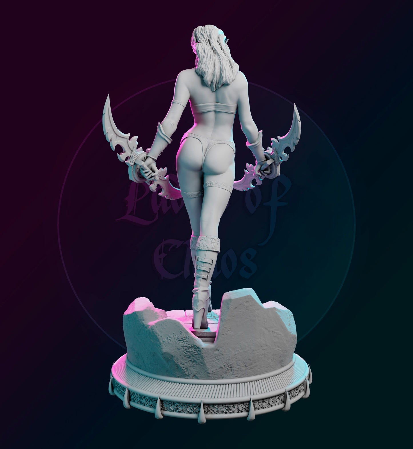 Gilmore Studio - Chaos Ladies #1 - Zagen - 75mm Pin Up/Figure/Model/Diorama