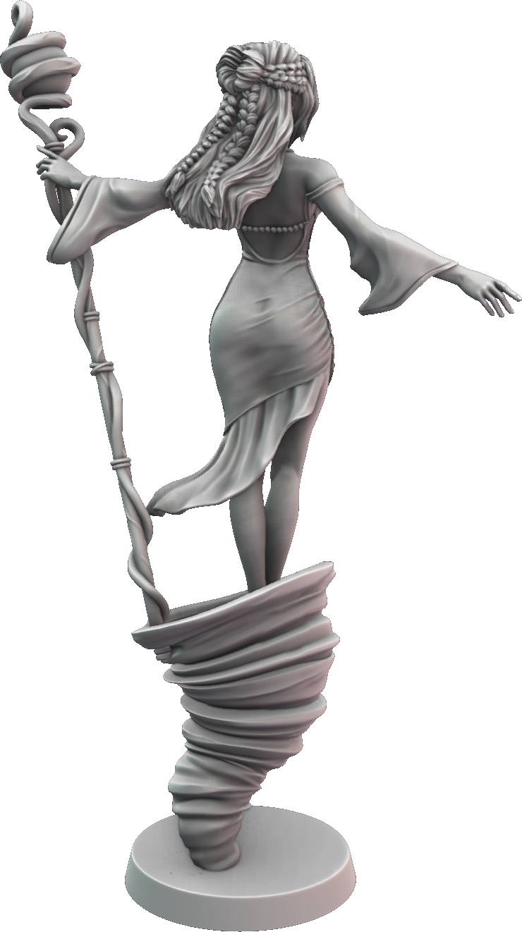 Claudia Sculpts - Sacred Forest Guardians - Zephira - 75mm Pin Up/Figure/Model/Diorama