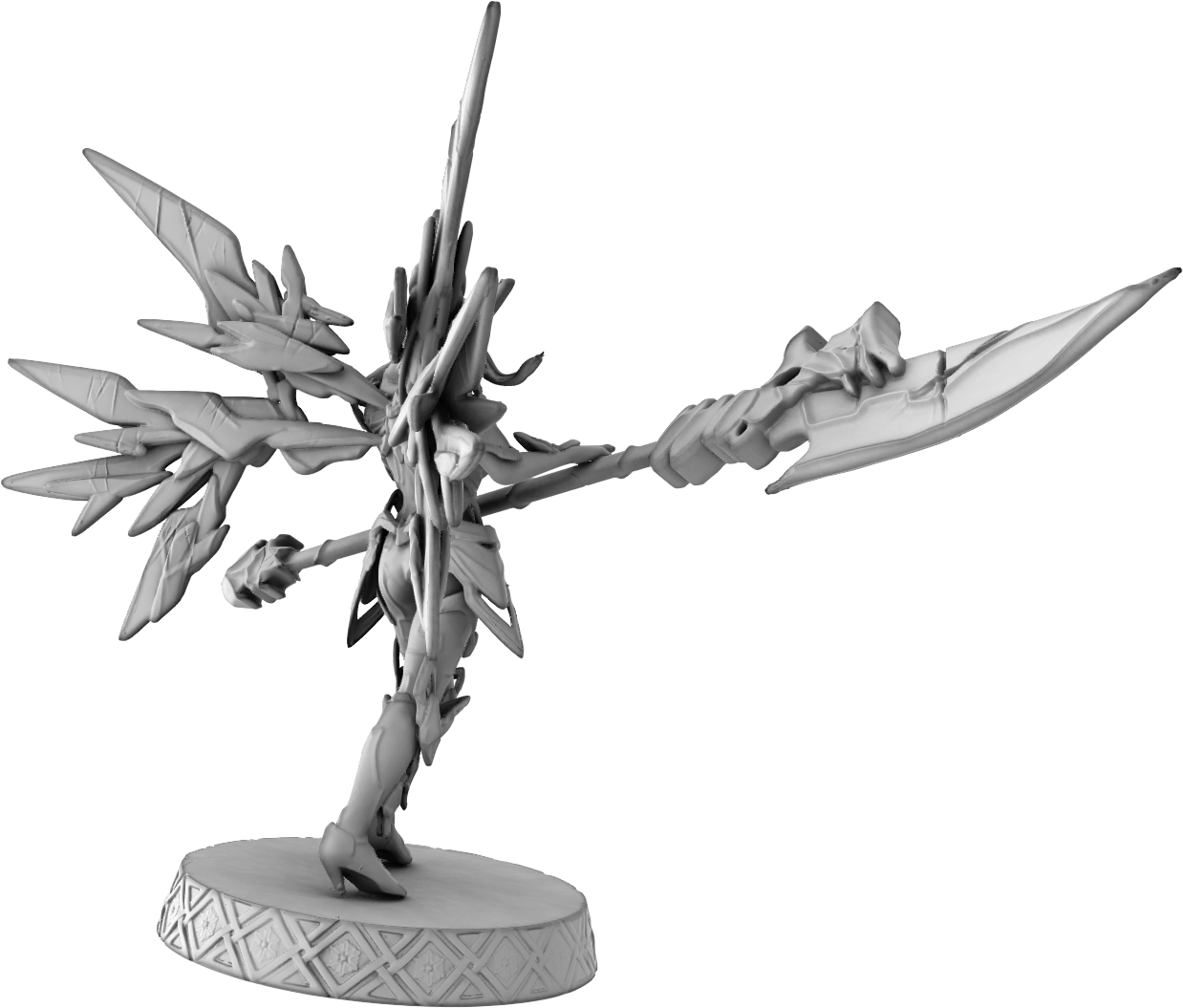 Outer Space Design - Zephyra Kalyndra - 75mm Pin Up/Figure/Model/Diorama