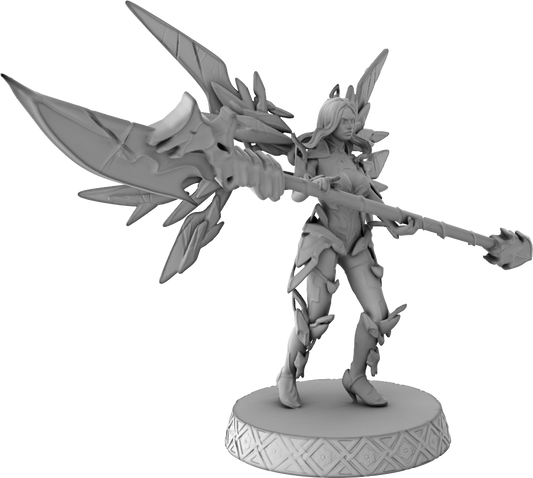 Outer Space Design - Zephyra Kalyndra - 75mm Pin Up/Figure/Model/Diorama