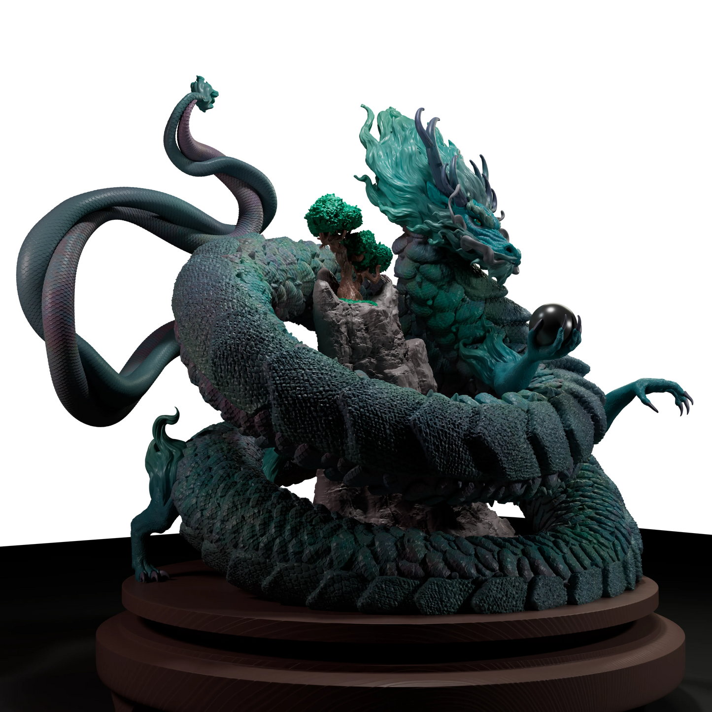 Calamity Figures - Wyrm Slayers - Zhulong Dragon - 75mm Pin Up/Figure/Model/Diorama