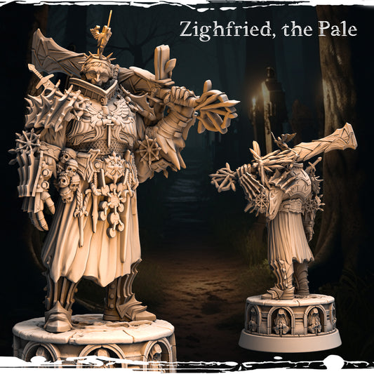 Monolith Arts - Marked by Darkness - Zighfried - 75mm Pin Up/Figure/Model/Diorama
