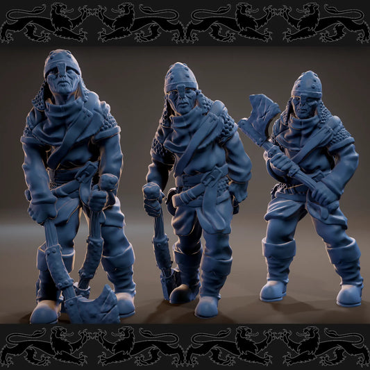 Brayan Nafarrate - Bestiary #3 - Zombie #1 - DnD/TTRPG Figure/Miniature Figure