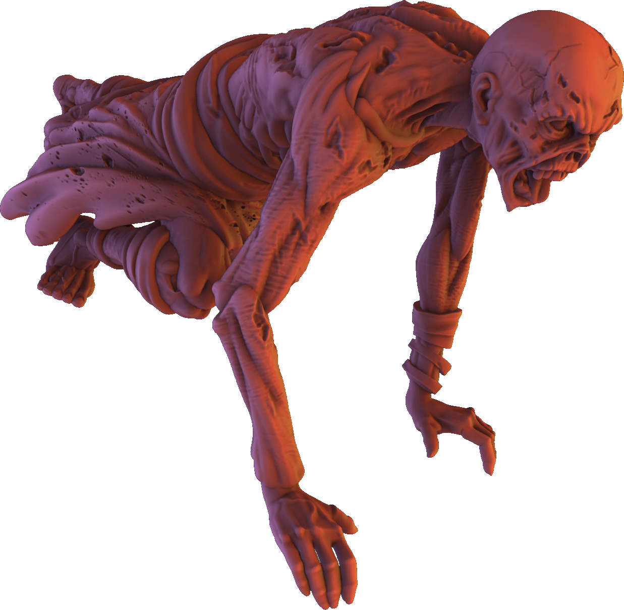 Forged Path - Willowbrook Underworld - Zombie - DnD/TTRPG Figure/Miniature