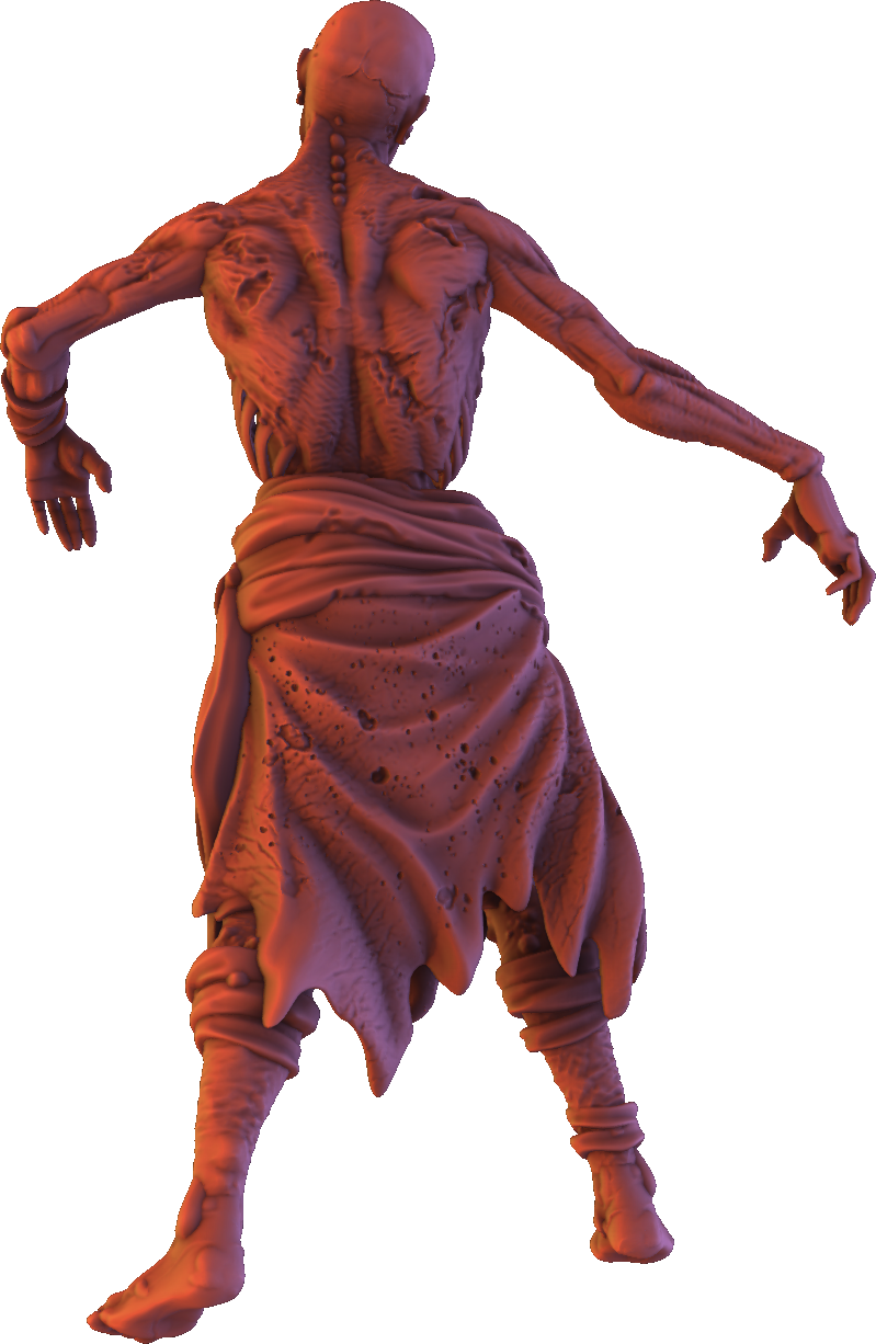 Forged Path - Willowbrook Underworld - Zombie - DnD/TTRPG Figure/Miniature