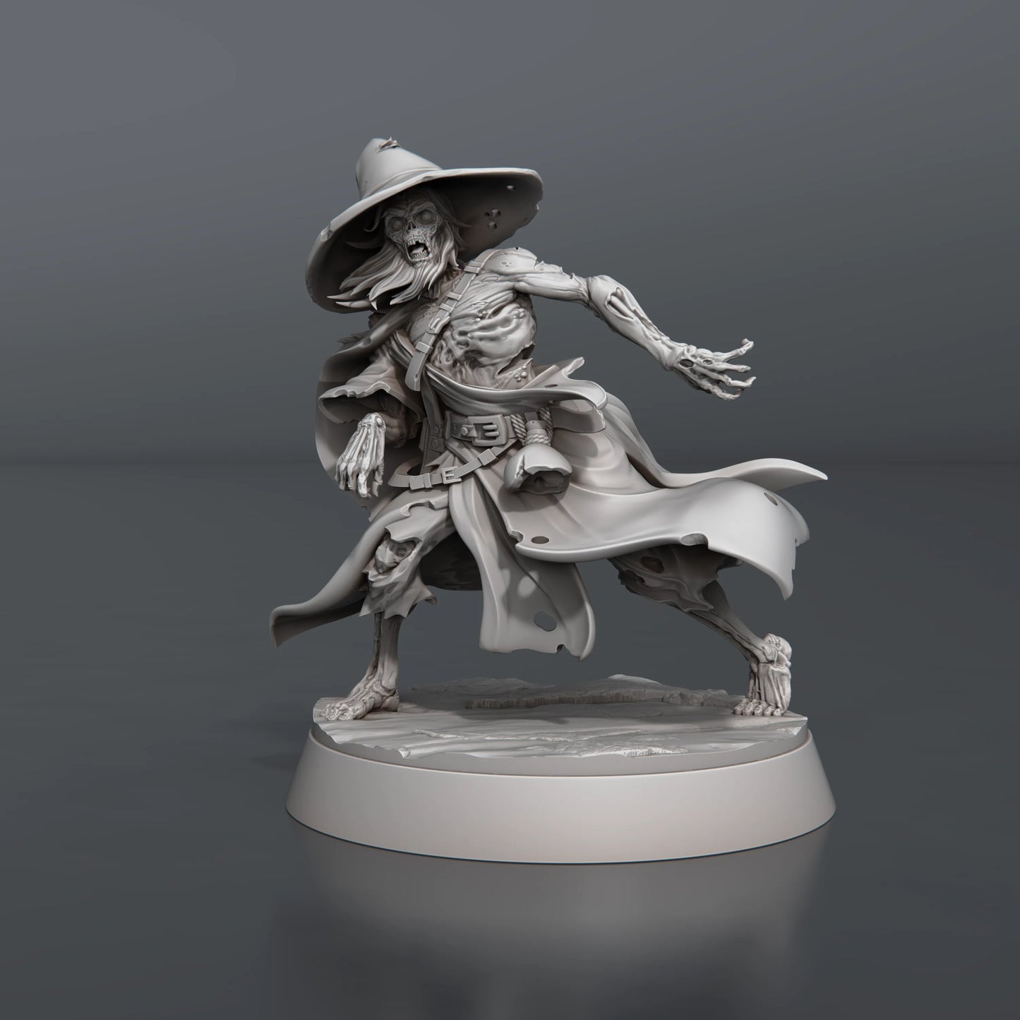 STL Miniatures - Zombies - DnD/TTRPG Figure/Miniature