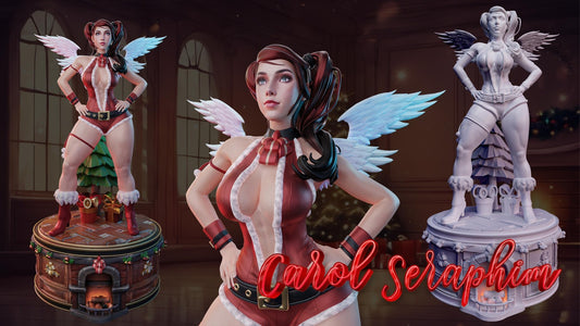 AMCM Studios - Carol Seraphim - 32/75mm Pin Up/Figure/Model/Diorama - Helios3DPrinting