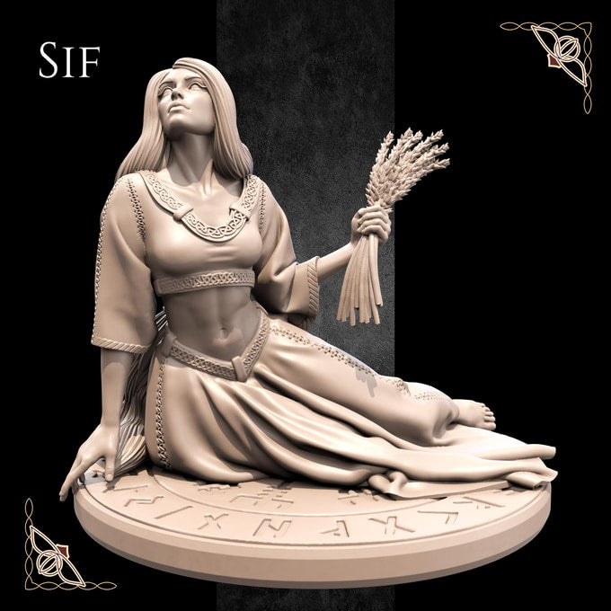 Fredrik Rosado - Valhalla - Sif - 75mm Pin Up/Figure/Model/Diorama