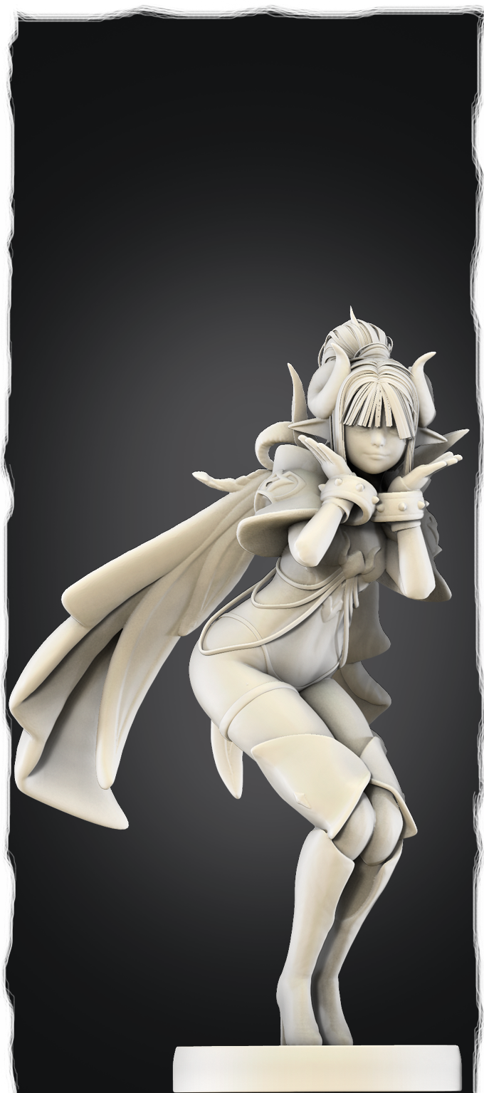 MikleJane - Idol Girl #3 - 75mm Pin Up/Figure/Model/Diorama