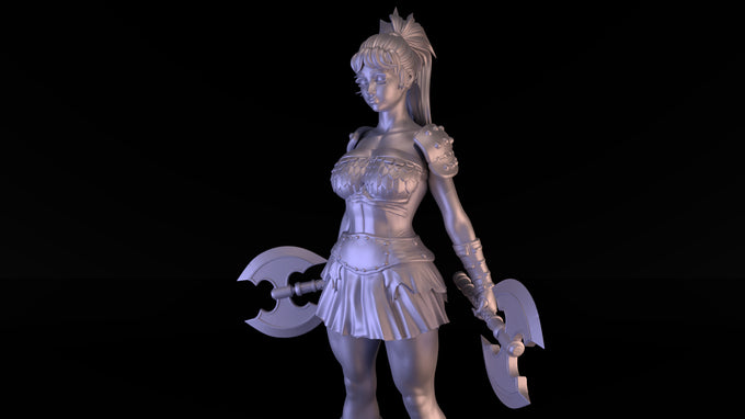 Bunch-O-Minis - Barbarians - Ulfhild - 75mm 75mm Pin Up/Figure/Model/Diorama