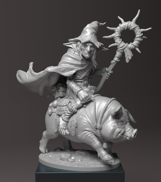 Nocturna - Farloth the Pig - 32/75mm Pin Up/Figure/Model/Diorama