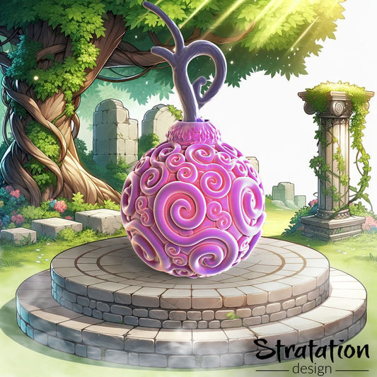 Stratation Design - Vortex Swirlfruit Dice Box - DnD/TTRPG/Roleplaying/Wargames