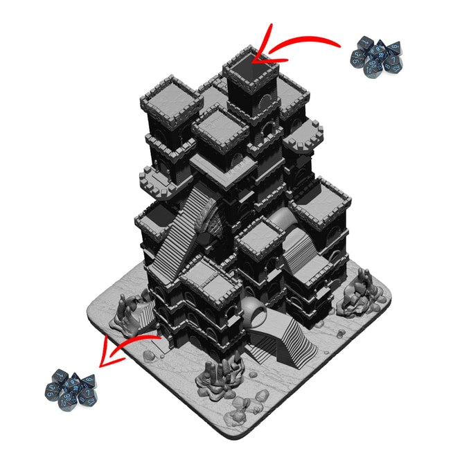 Tania - Castle Dice Tower - DnD/TTRPG/Roleplaying/Wargames