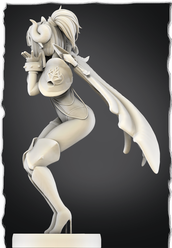 MikleJane - Idol Girl #3 - 75mm Pin Up/Figure/Model/Diorama