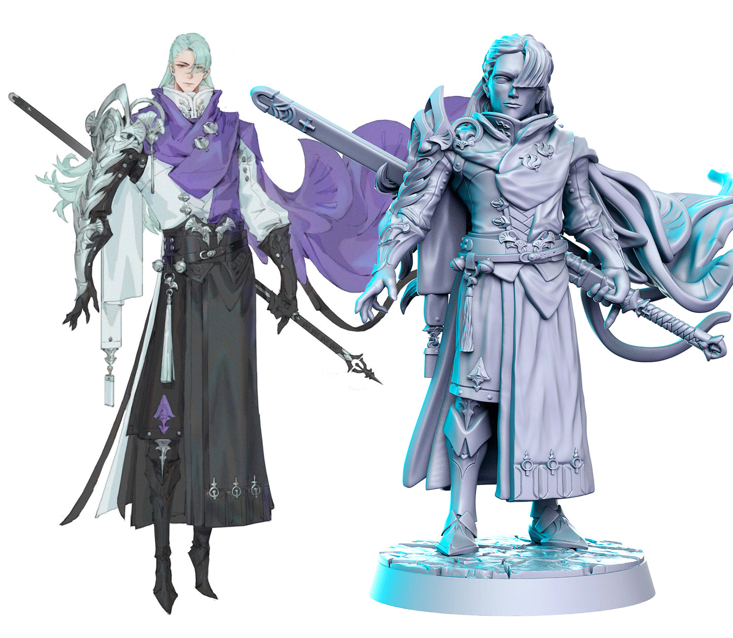 RN Estudio - Neokingdom #2-3 - DnD/TTRPG Figure/Miniature