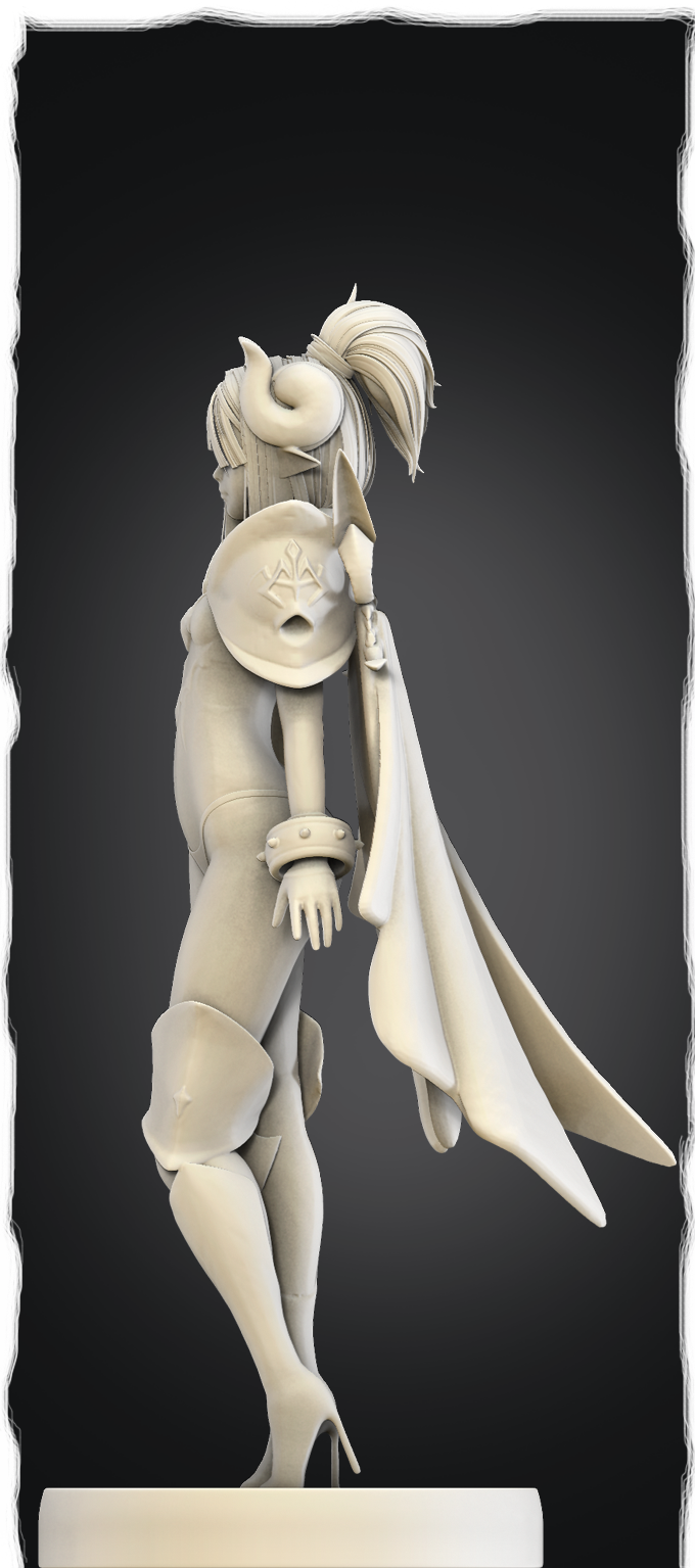 MikleJane - Idol Girl #1 - 75mm Pin Up/Figure/Model/Diorama