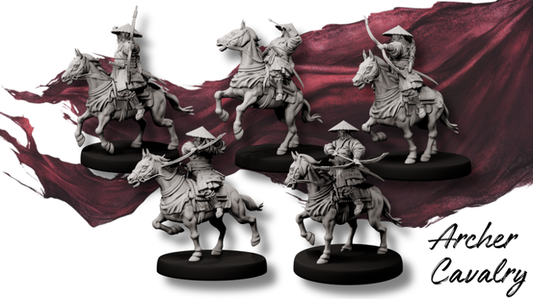 Forged Path - Tokugawa Bushido - Cavalry Archer - DnD/Pathfinder/TTRPG Figure