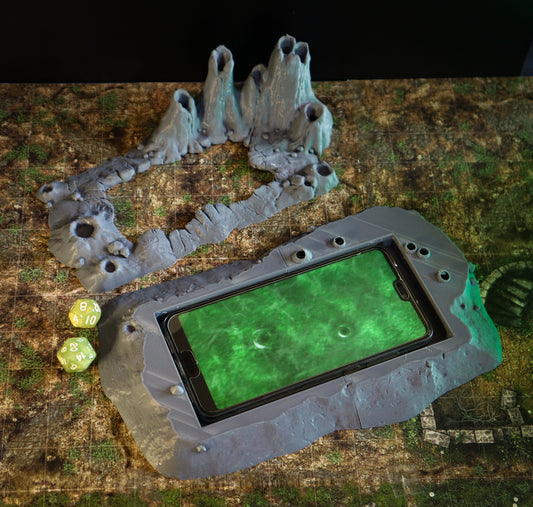 Calling Portals - Acid Lake - Animated TTRPG/DnD/Pathfinder Terrain