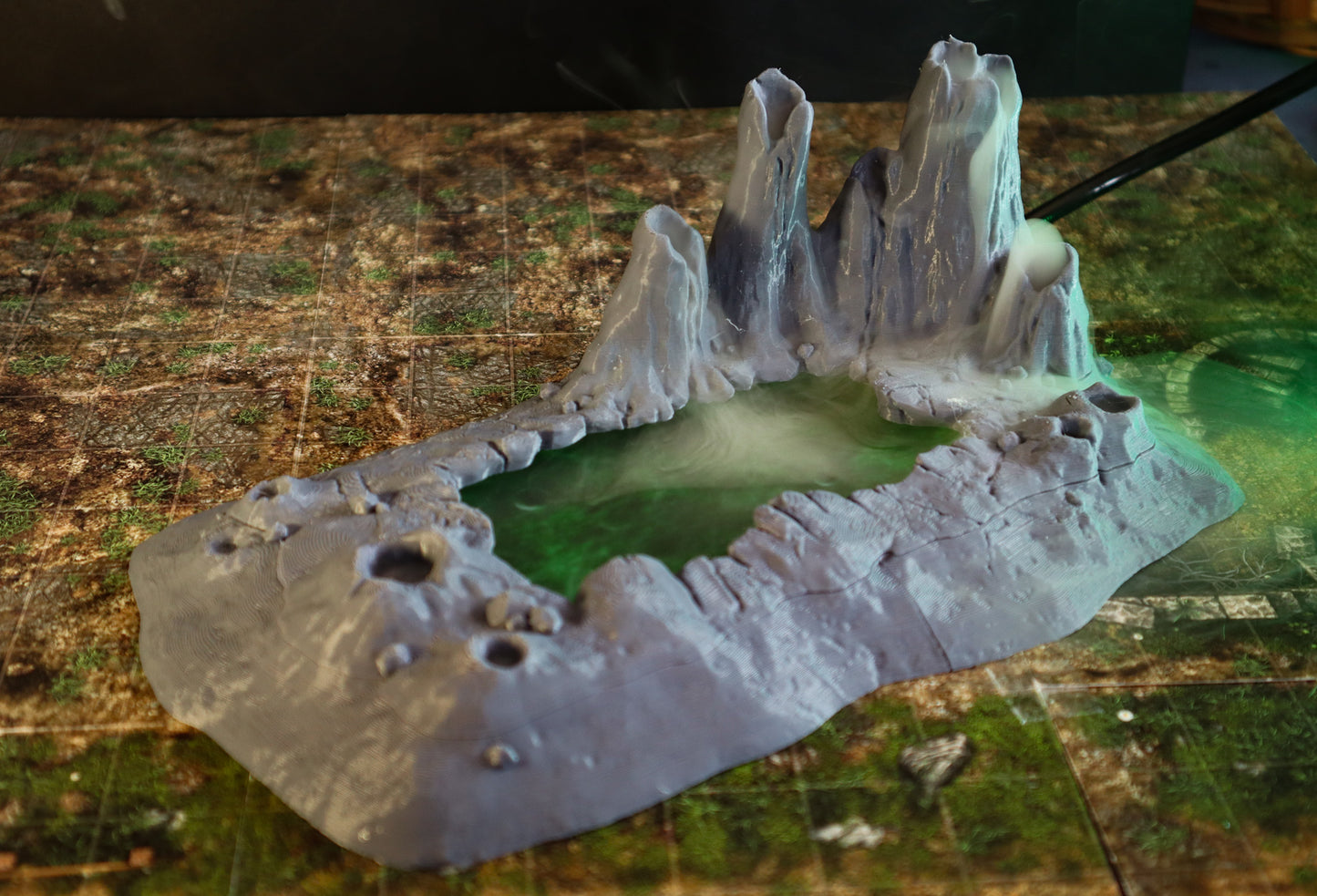 Calling Portals - Acid Lake - Animated TTRPG/DnD/Pathfinder Terrain
