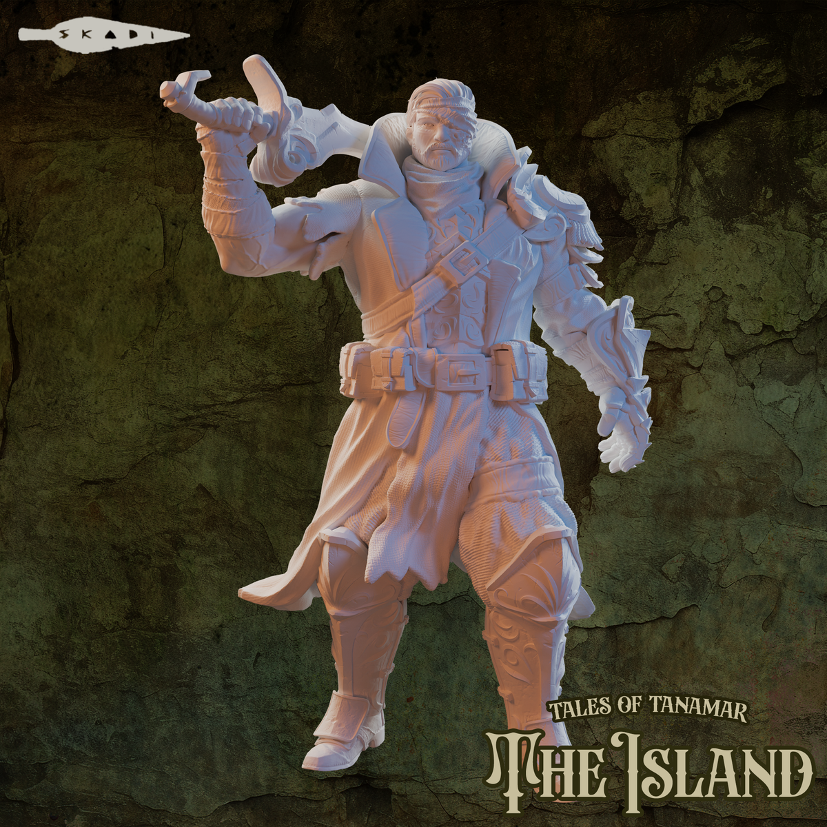 Skadi Studios - The Island - Admiral Owlnet - DnD/TTRPG Figure/Miniature