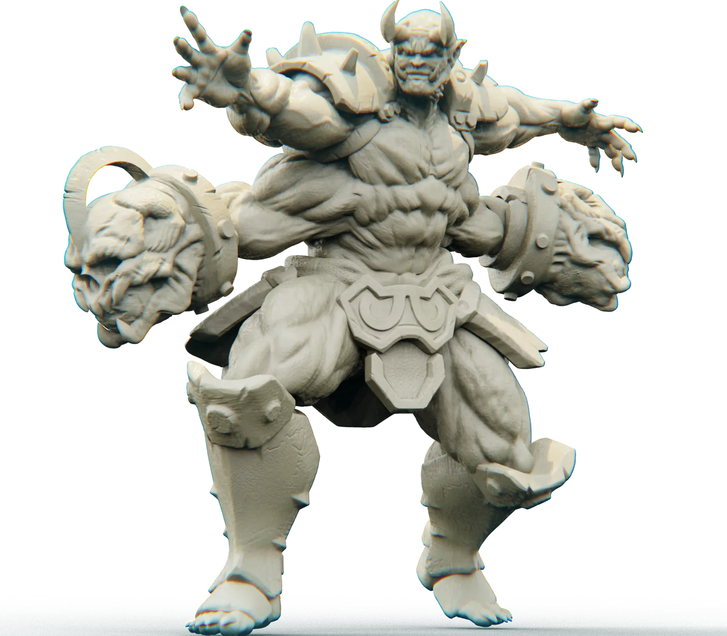 Brayan Nafarrate - Bestiary #4 - Glabrezu #3 - DnD/TTRPG Figure/Miniature