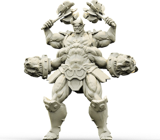 Brayan Nafarrate - Bestiary #4 - Glabrezu #1 - DnD/TTRPG Figure/Miniature