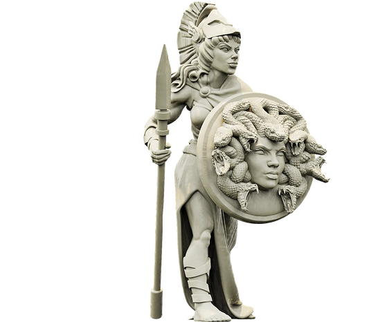 Brayan Nafarrate - Bestiary #4 - Athena #1 - DnD/TTRPG Figure/Miniature