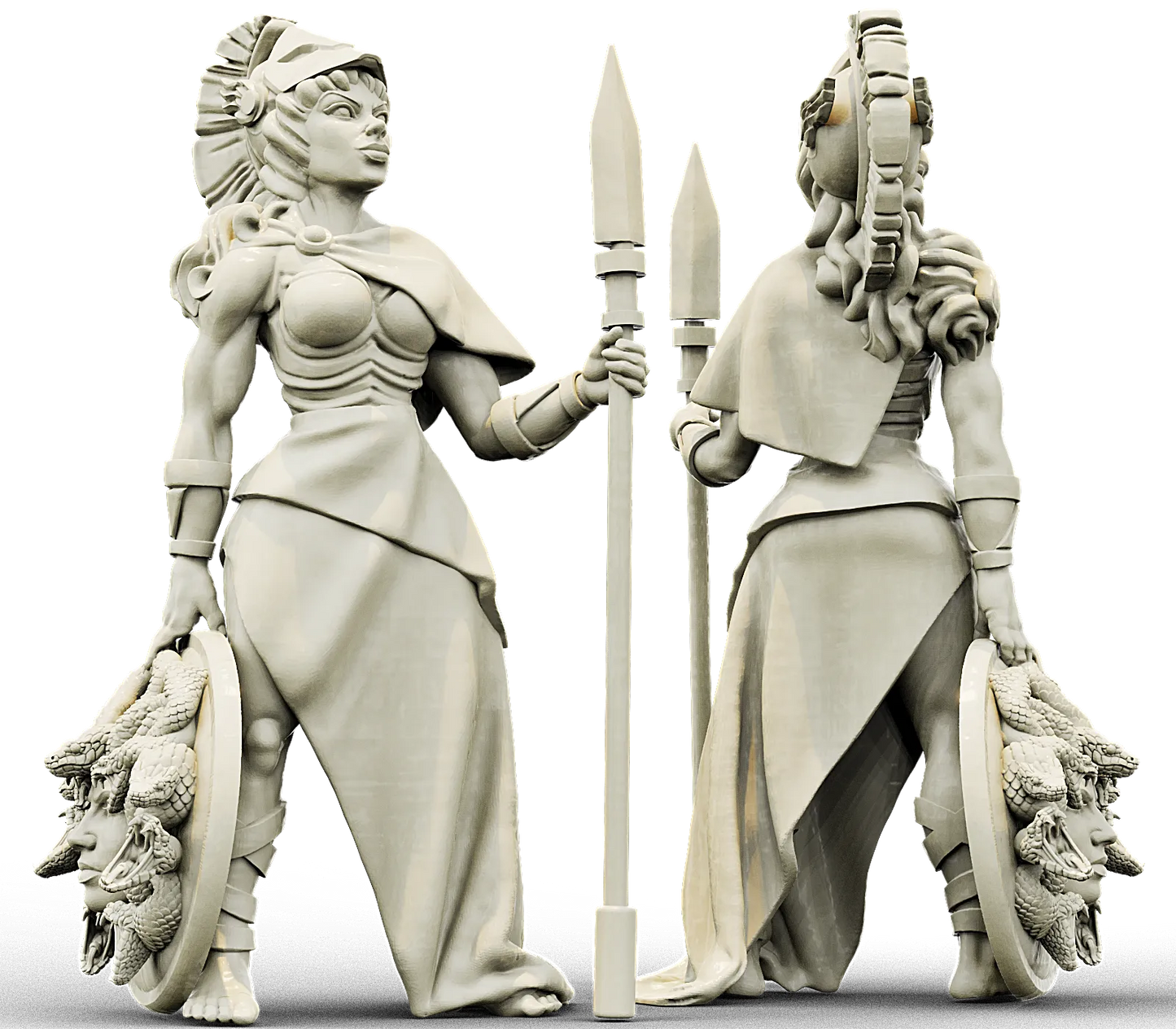 Brayan Nafarrate - Bestiary #4 - Athena #2 - DnD/TTRPG Figure/Miniature