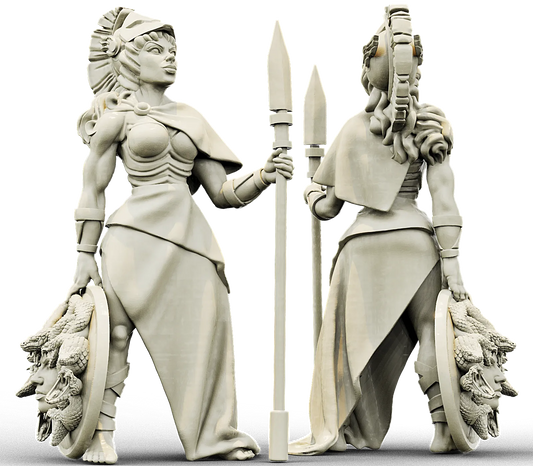 Brayan Nafarrate - Bestiary #4 - Athena #2 - DnD/TTRPG Figure/Miniature