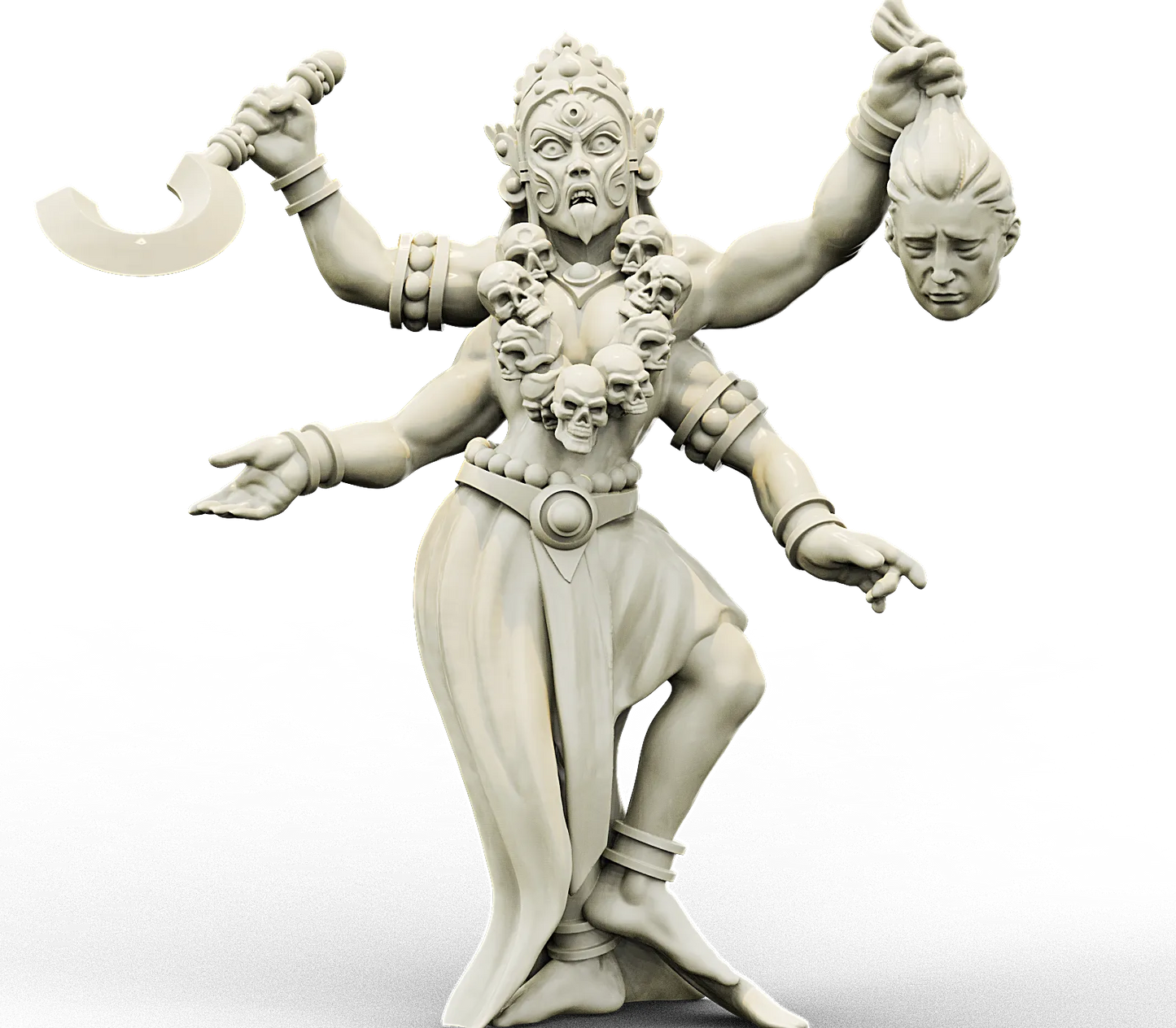 Brayan Nafarrate - Bestiary #4 - Kali - DnD/TTRPG Figure/Miniature