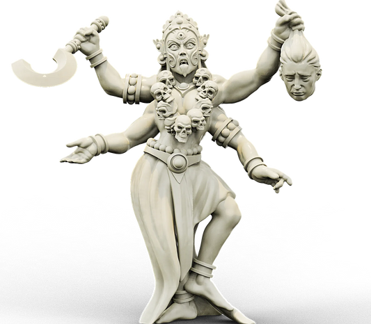 Brayan Nafarrate - Bestiary #4 - Kali - DnD/TTRPG Figure/Miniature