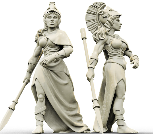 Brayan Nafarrate - Bestiary #4 - Athena #3 - DnD/TTRPG Figure/Miniature