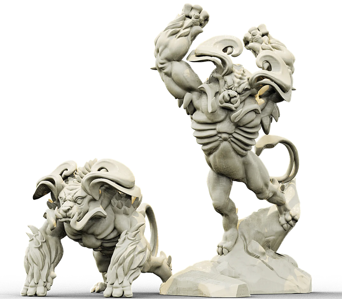 Brayan Nafarrate - Bestiary #4 - Duskpaw #1 - DnD/TTRPG Figure/Miniature
