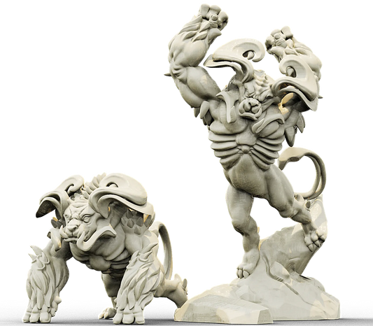 Brayan Nafarrate - Bestiary #4 - Duskpaw #1 - DnD/TTRPG Figure/Miniature