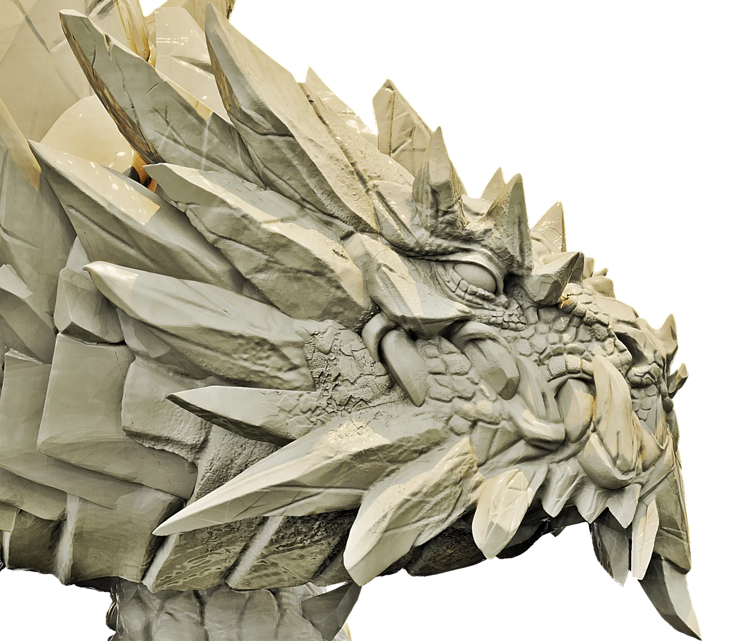 Brayan Nafarrate - Bestiary #4 - White Dragon #1 - DnD/TTRPG Figure/Miniature