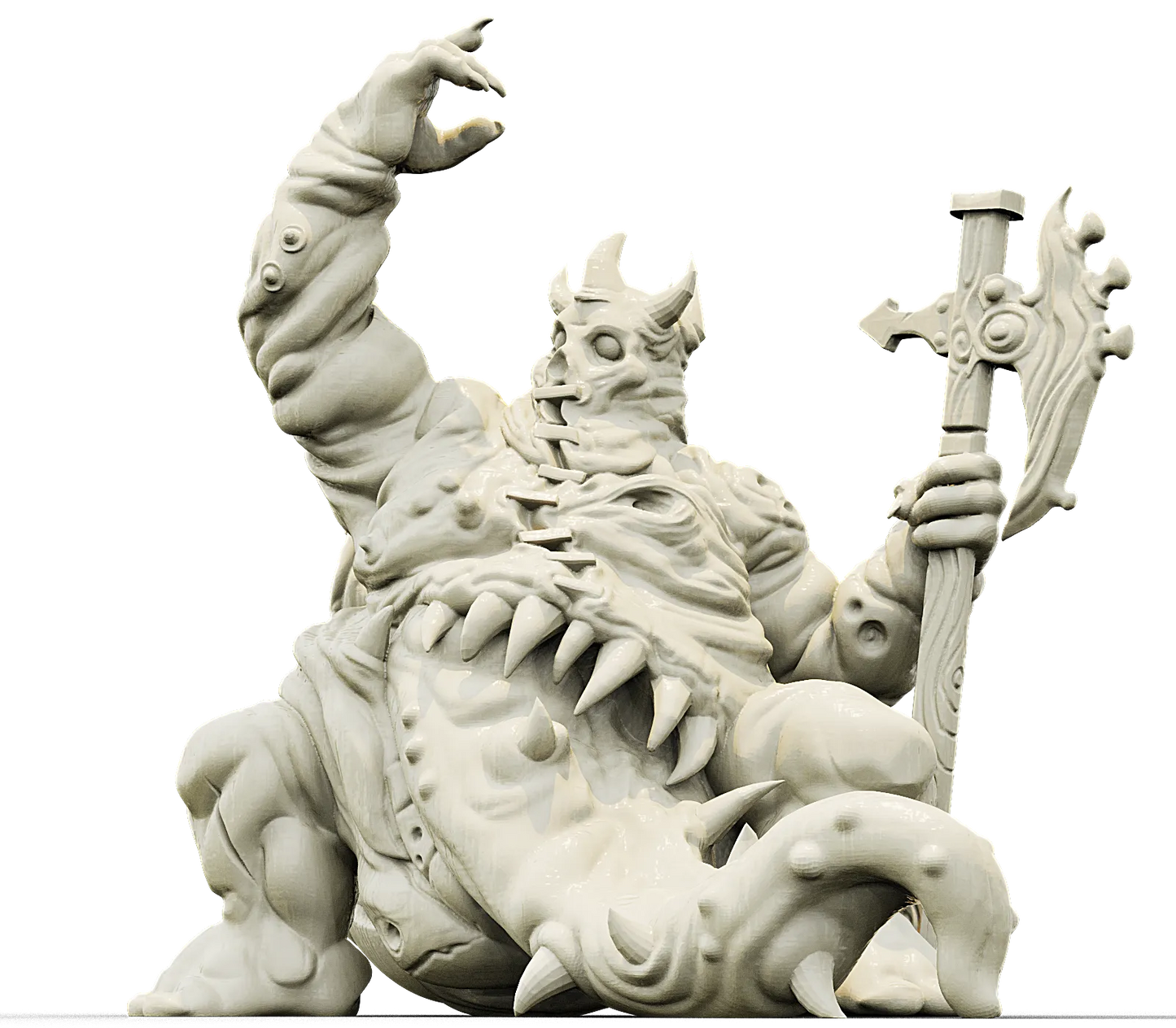 Brayan Nafarrate - Bestiary #4 - Maw Demon #1 - DnD/TTRPG Figure/Miniature