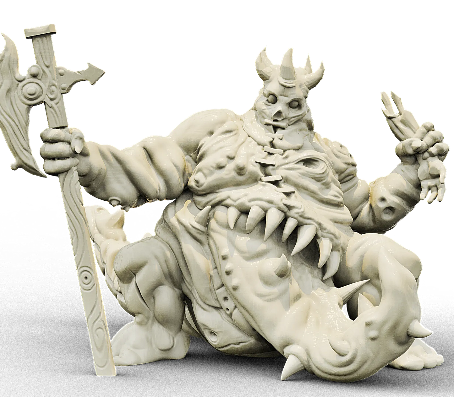 Brayan Nafarrate - Bestiary #4 - Maw Demon #3 - DnD/TTRPG Figure/Miniature