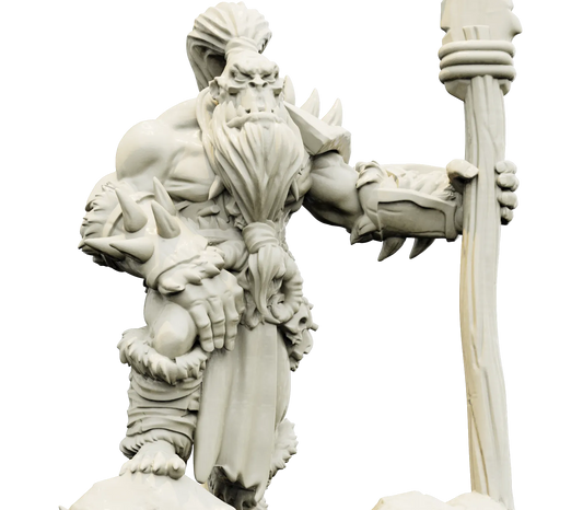 Brayan Nafarrate - Bestiary #4 - Orc Male #3 - DnD/TTRPG Figure/Miniature