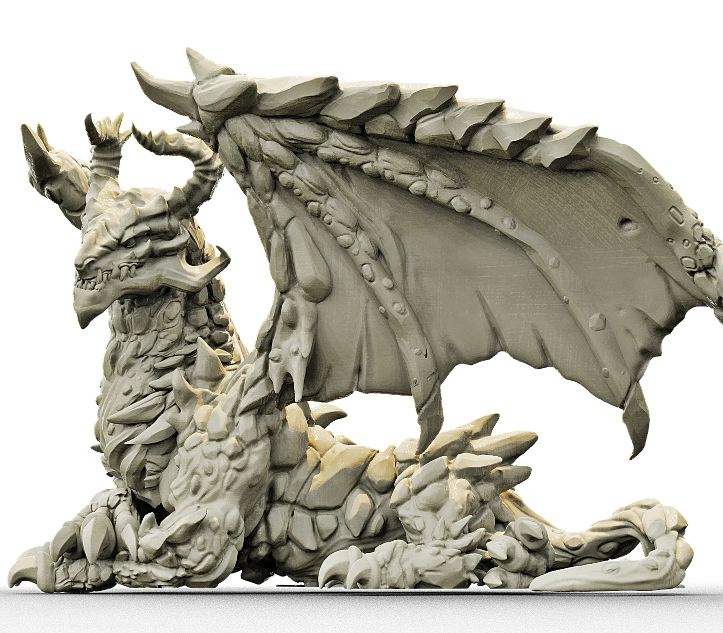 Brayan Nafarrate - Bestiary #4 - Magma Dragon #2 - DnD/TTRPG Figure/Miniature